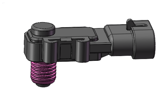 Fuel vapor pressure sensor